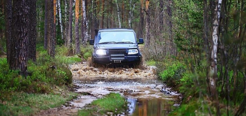 Как пересечь реку на автомобиле